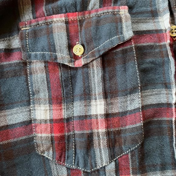 Isabel Marant Plaid Button Down Flannel Shirt - XS - Picture 8 of 13